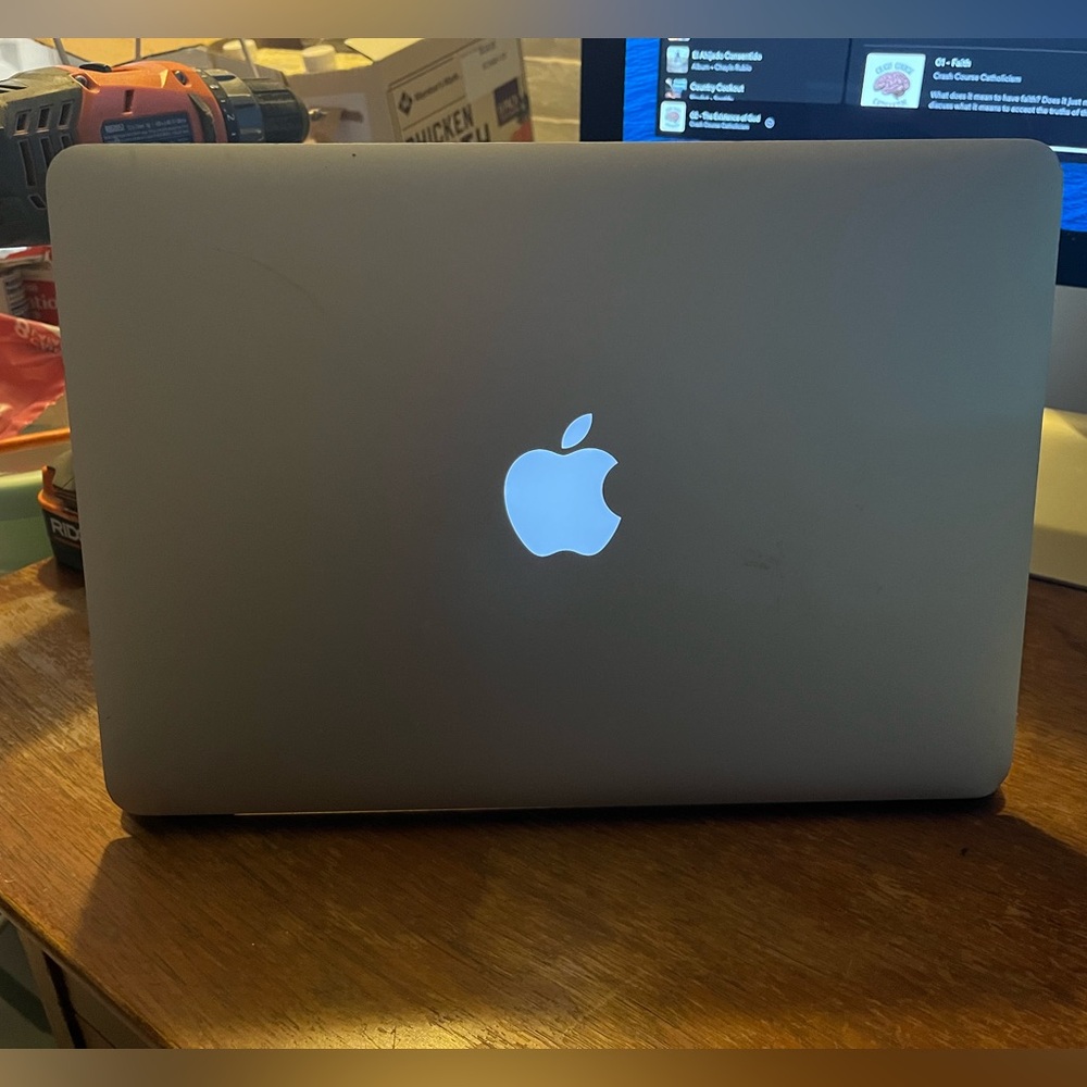 MacBook Pro with 120GB storage